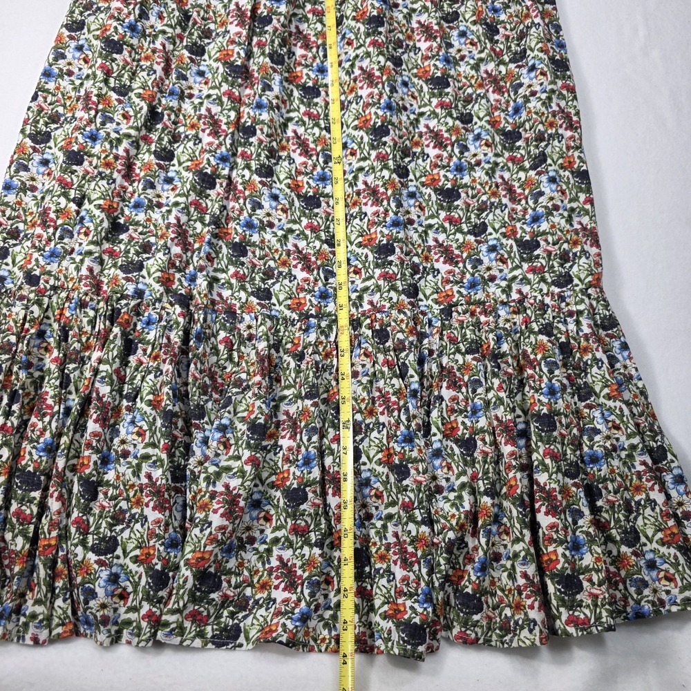Natural Life Floral Nina Maxi Dress M  Flowy and Boho Cottagecore Wild Flowers View 6